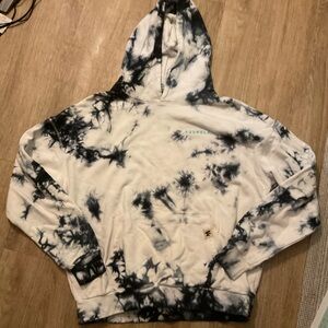 YoungLA Tie Dye Hoodie with Large Back Logo
